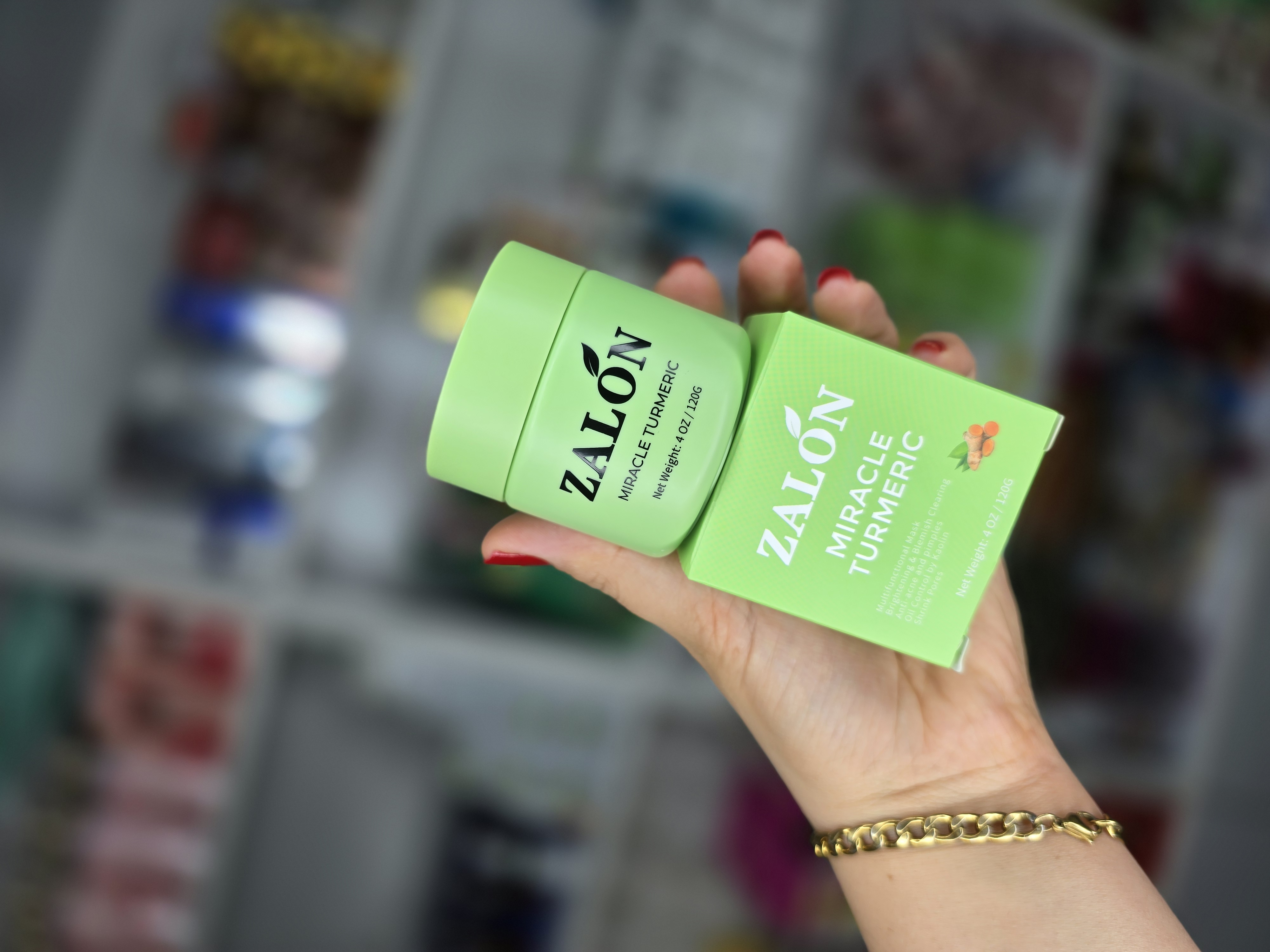 ماسک ضد جوش  زالون زردچوبه