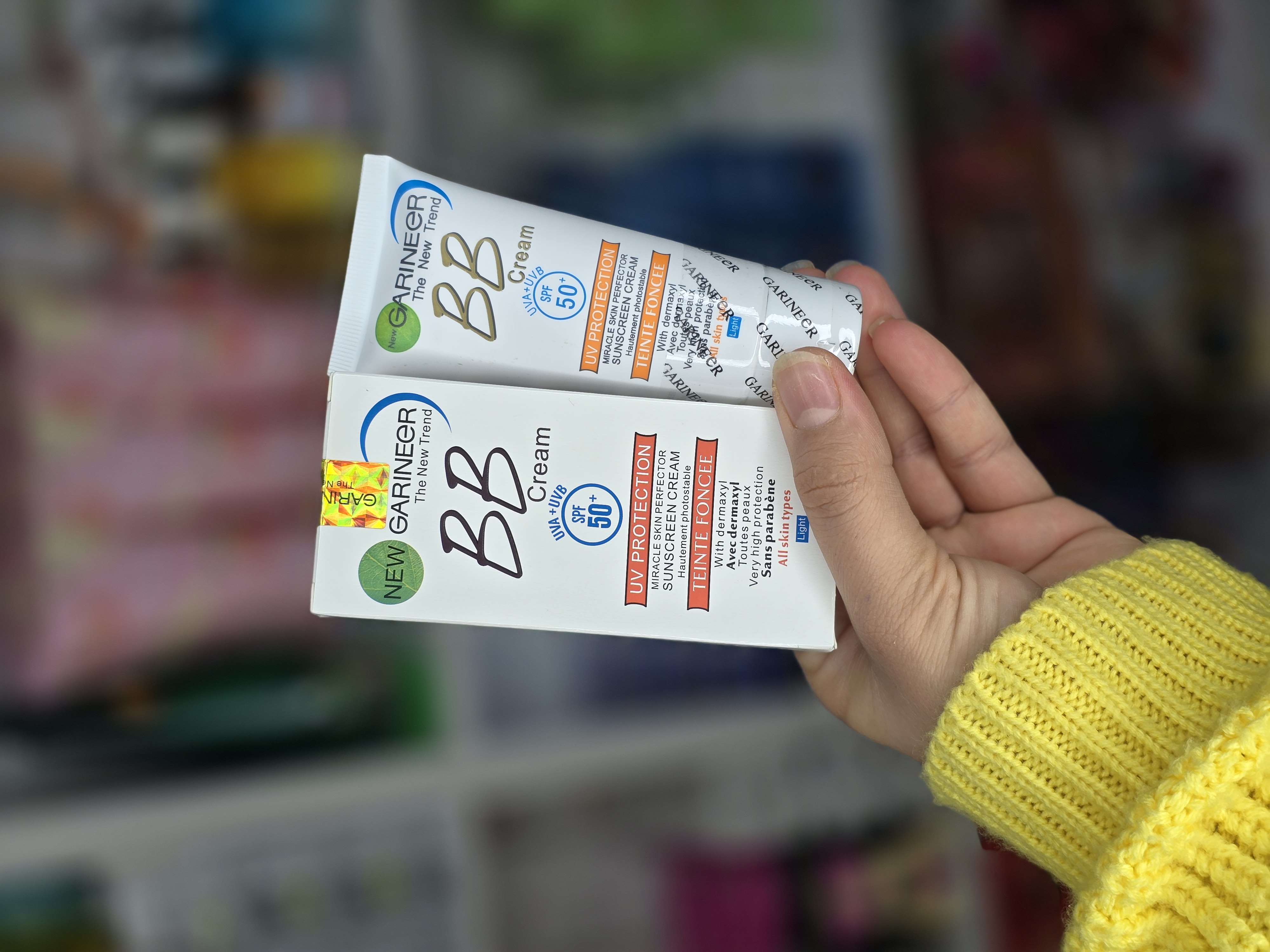 ضد آفتاب کرمپودری گارنیر