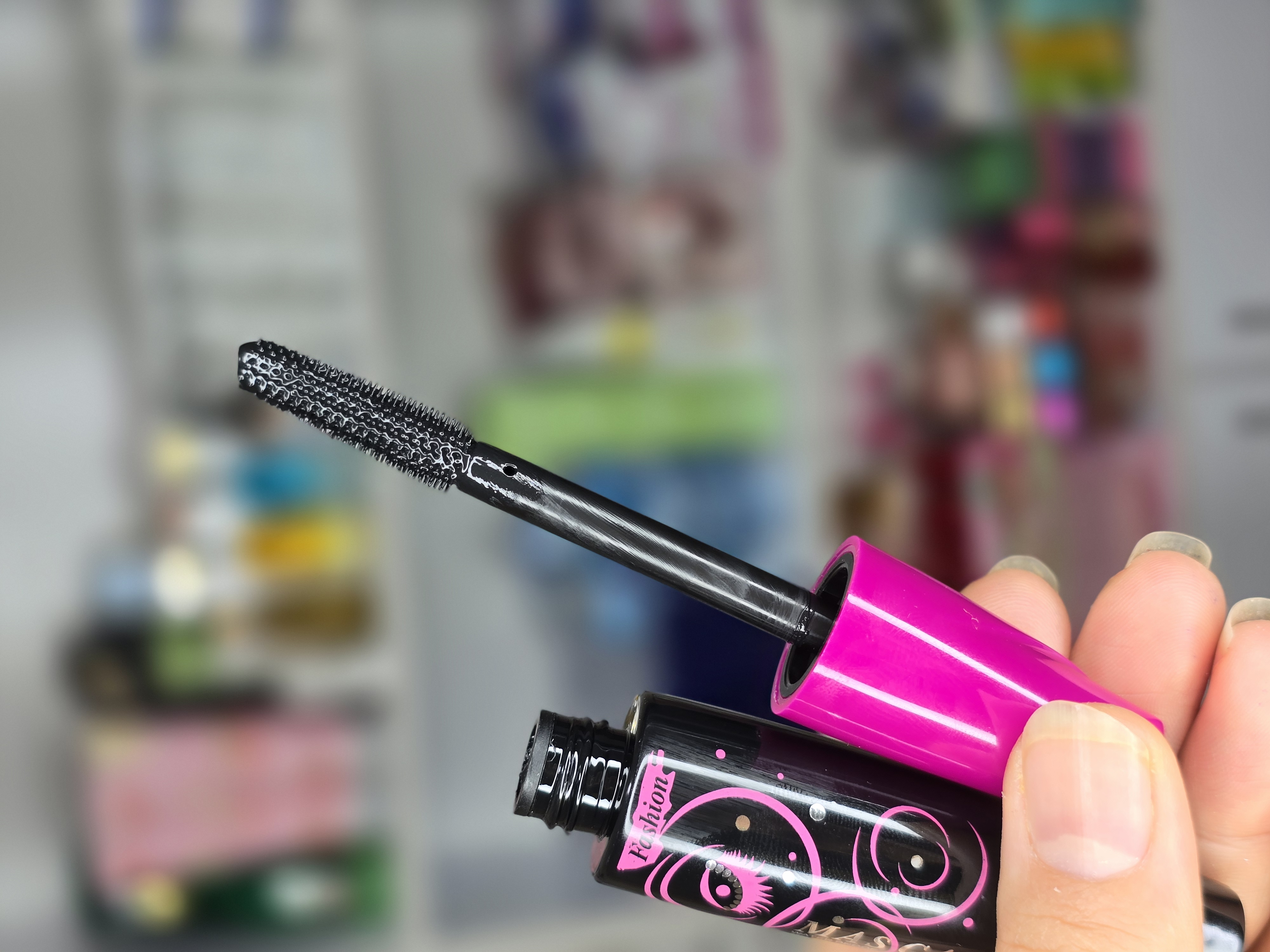 ریمل درب بنفش