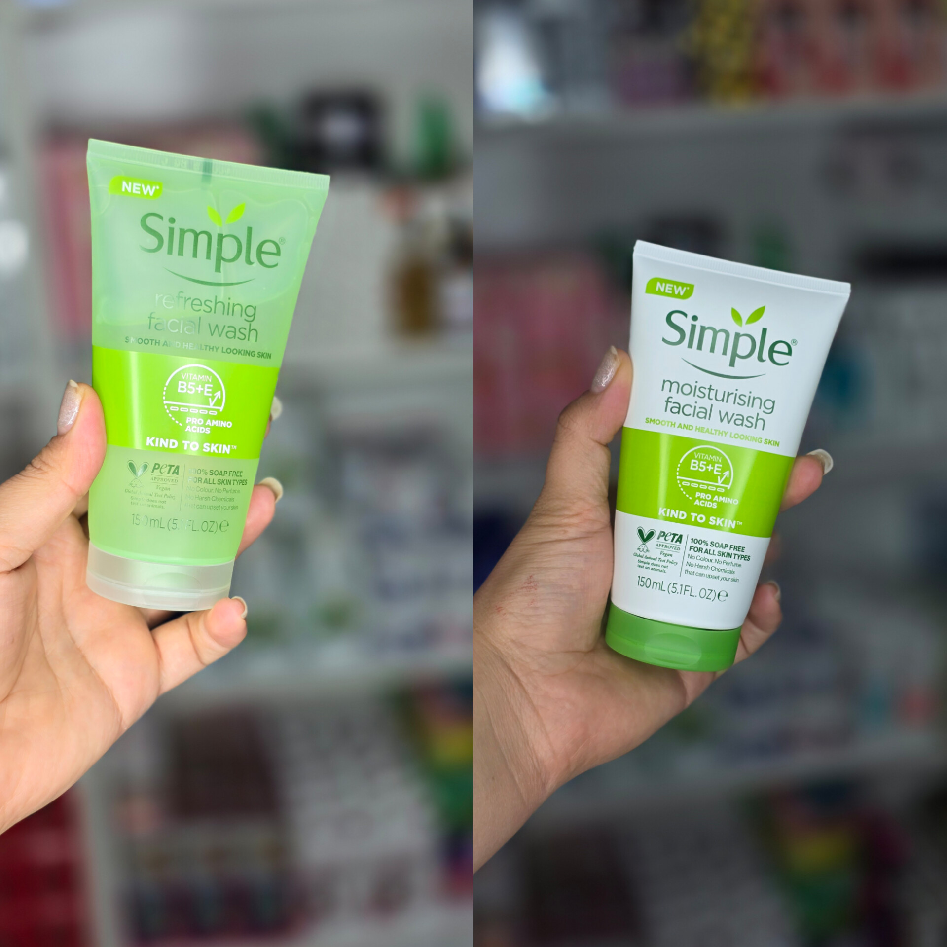 شوینده صورت سیمپل